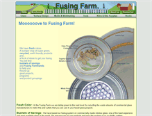 Tablet Screenshot of fusingfarm.com